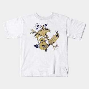 Urban birds couple Kids T-Shirt